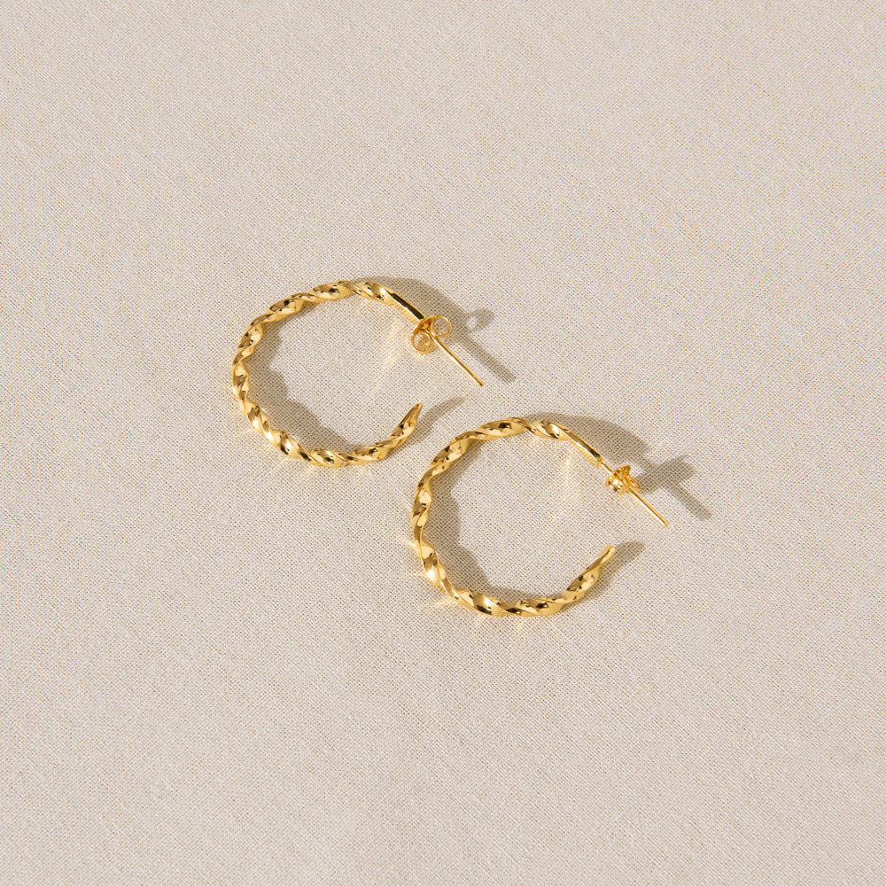 Small Twisted Hoops